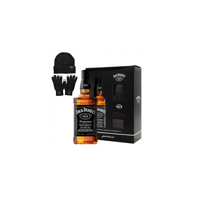 Whisky Jack Daniel's 40% 0,7L + čiapka a rukavice