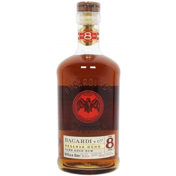 Bacardi Reserva Ocho 8y 40% 0,7L