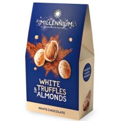 Bonboniéra Millenium Almonds White 100g