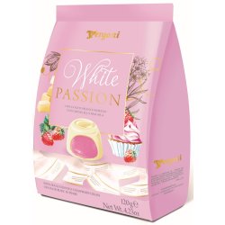Bonboniéra Vergani White Passion Strawberry 120g