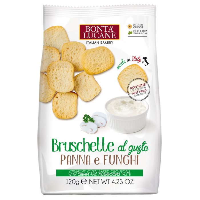 Bruschette Cream & Mushroom 120g