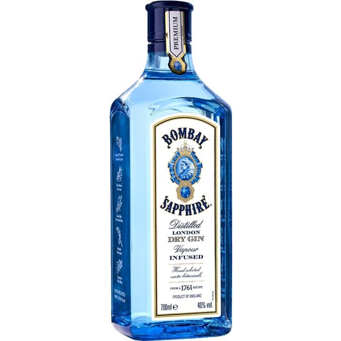 Gin Bombay Sapphire dry 40% 0,7 L