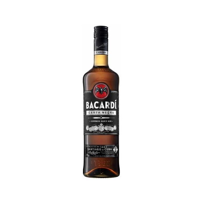 Bacardi Carta Negra 37,5% 0,7L