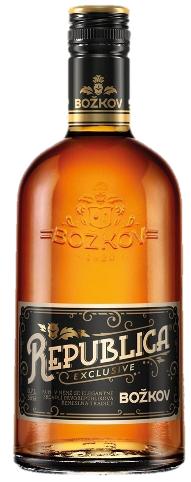 38 0 Rum Božkov Republica Exclusive 38% 0,7L • drinkmarket.sk