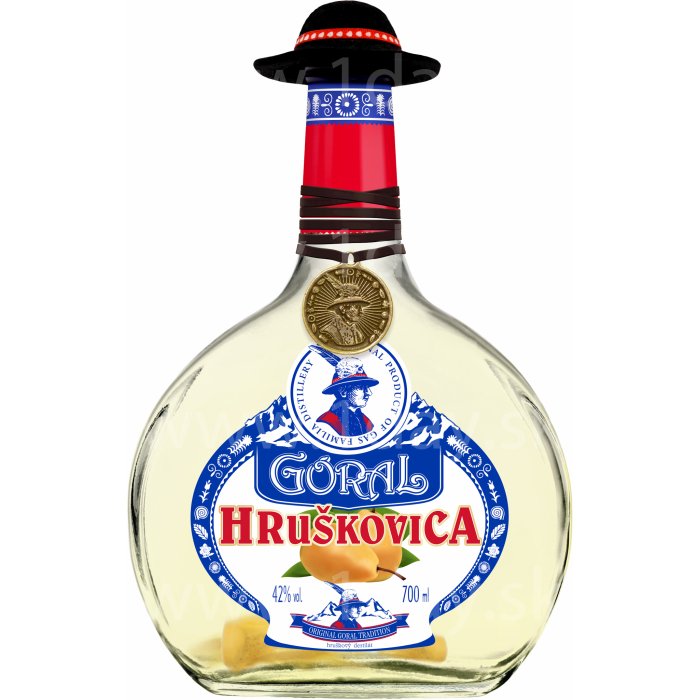 Goral Hruškovica 42% 0,7L