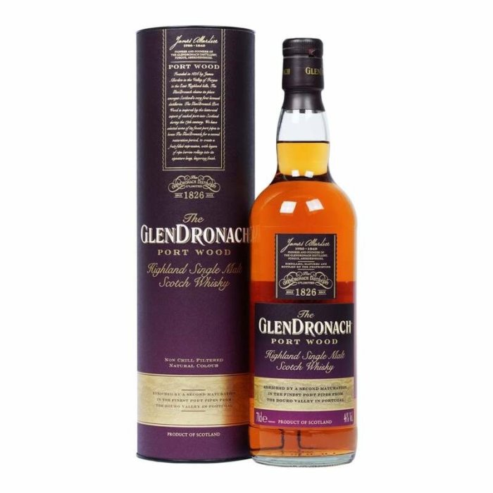 Whisky Glendronach Port Wood 46% 0,7L