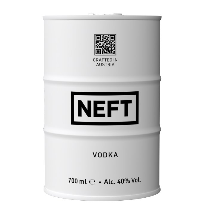 Vodka White Barrel NEFT 40% 0,7L