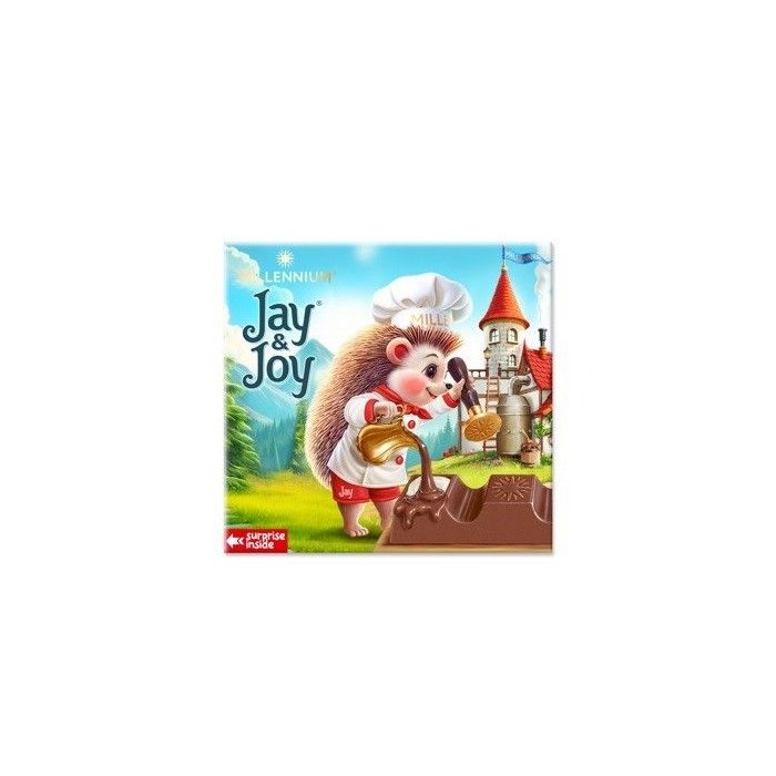 Mliečna Čokoláda Millennium Jay & Joy s prekvapením 45g