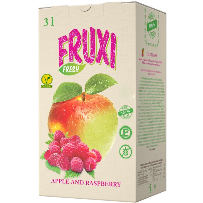 Šťava FRUXI FRESH Jablko a Malina 3L