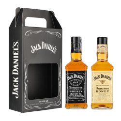 Whisky Jack Daniel's  40% 0,35L + Jack Daniel's Honey 35% 0,35L
