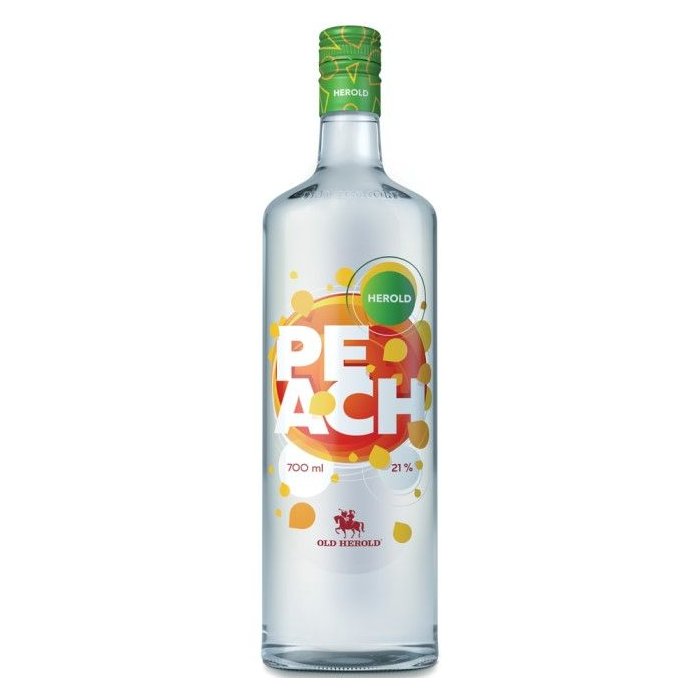 Likér Old Herold Peach 21% 0,7L