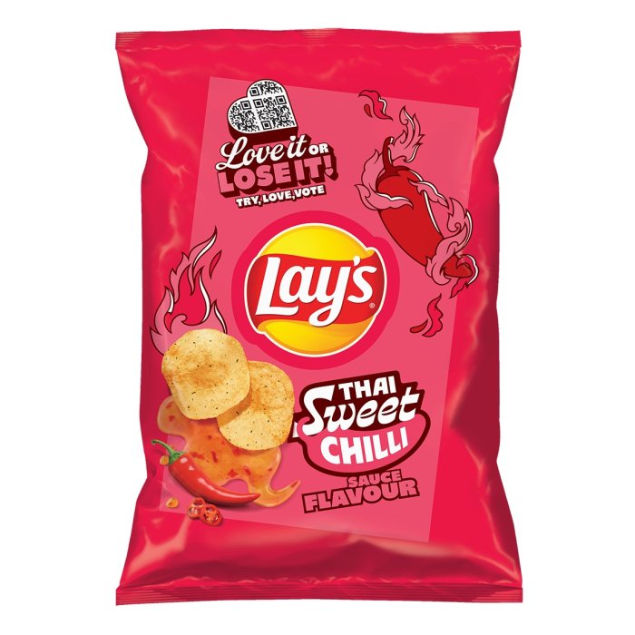 Lay’s Thai Sweet Chilli zemiakové lupienky 130g