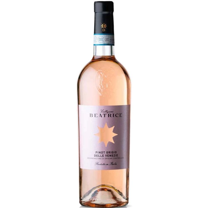 Víno Collezione Beatrice Pinot Grigio Delle Venezie DOC ružové suché 0,75L