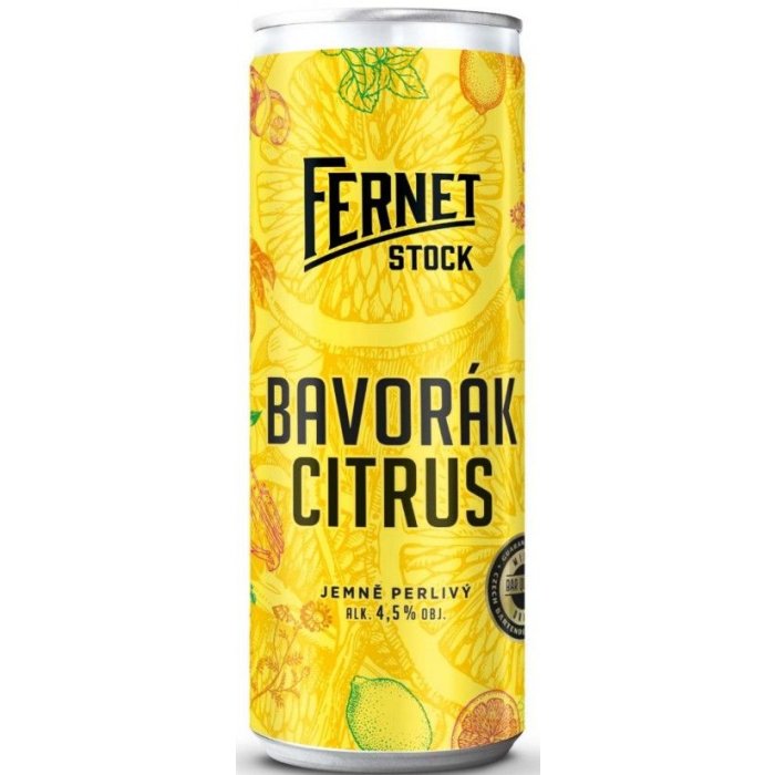 Fernet Stock Bavorák Citrus 4,5% 250ml