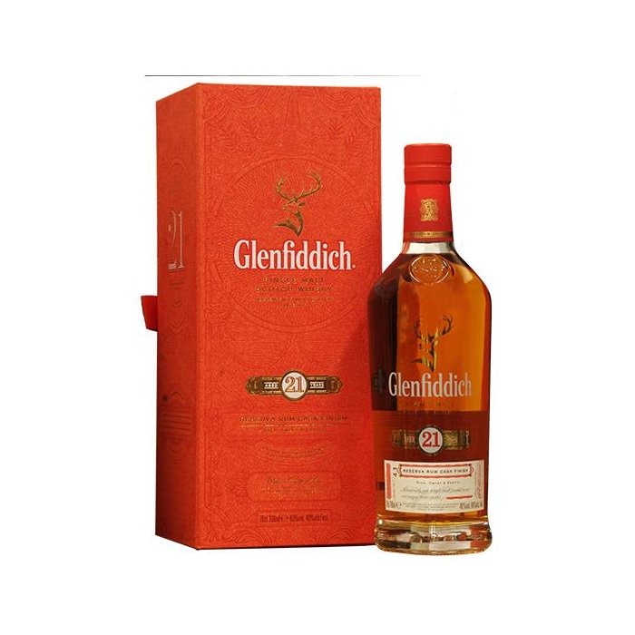 Whisky Glenfiddich Single Malt 21y 40% 0,7L