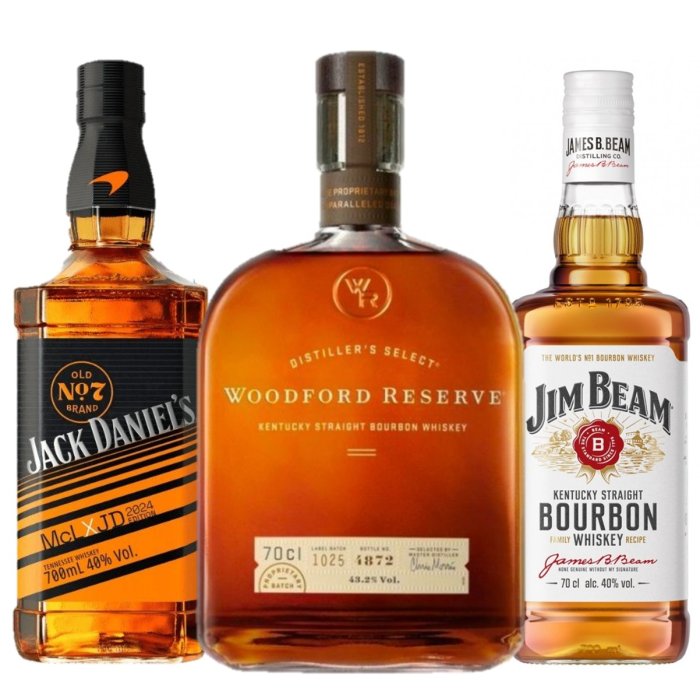 Whiskey USA Set 3x 0,7L