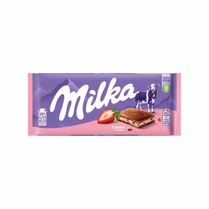 Čokoláda Milka Jahodová 100g