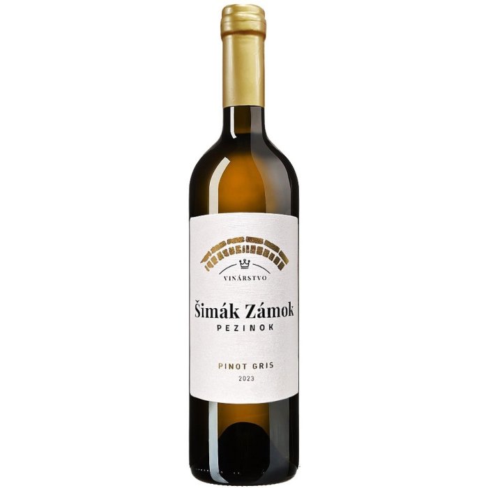Víno Šimák Zámok Pinot Gris 0,75L biele suché