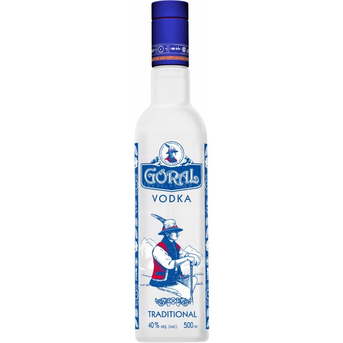 Goral Vodka Traditional 40% 0,5L