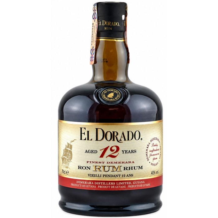 Rum El Dorado 12y 40% 0,7L