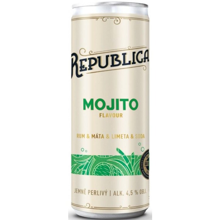Božkov Republika Mojito flavour 4,5% 250ml