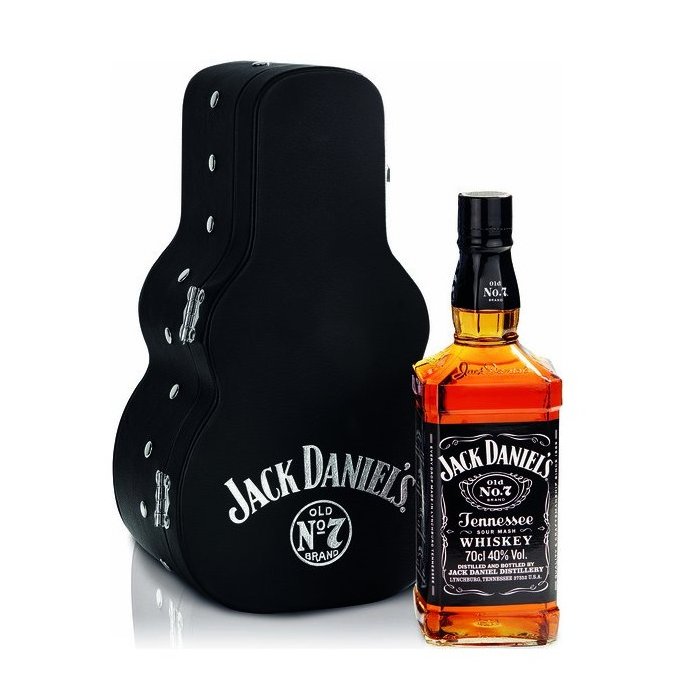 Whisky Jack Daniel's 40% 0,7L Gitara darčekové balenie