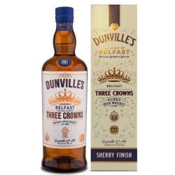 Whisky Dunville’s Three Crowns Sherry Finish Blended Irish Whiskey 43,5 % 0,7L