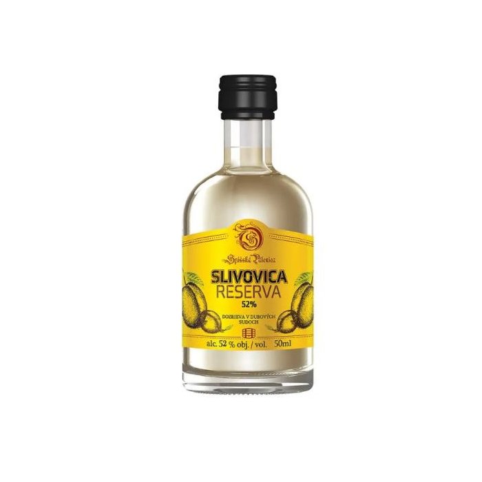 Slivovica Reserva miniatúrka 52% 0,05L