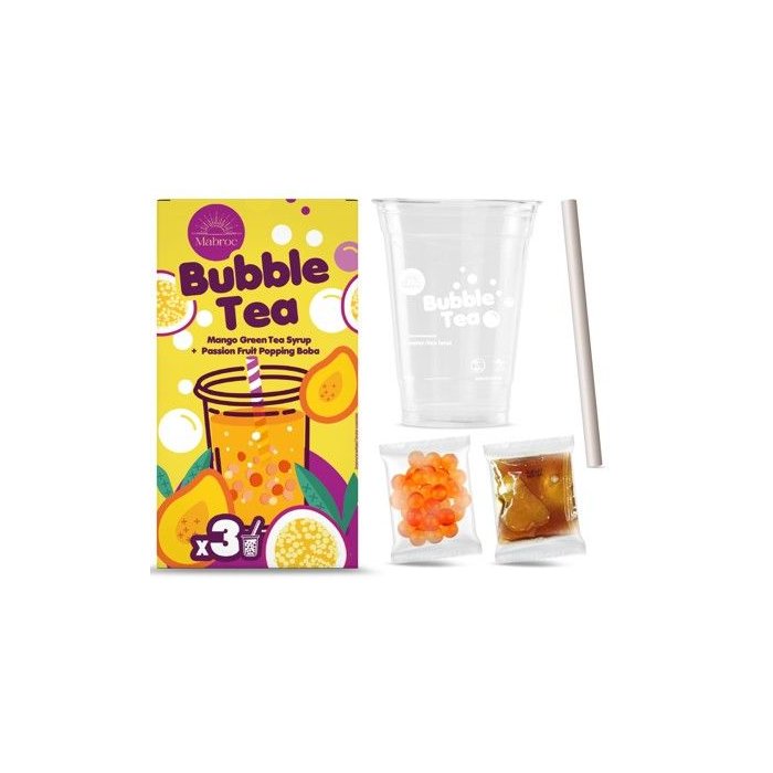 Mabroc Bubble Tea Mango & Passion Fruit - set na prípravu 240ml