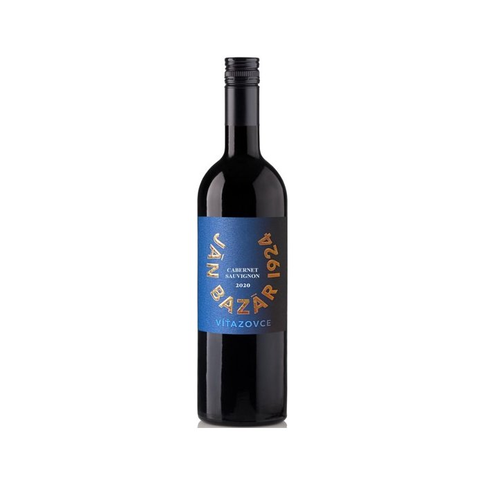 Víno Bazár 1924 Cabernet Sauvignon 2020 Víťazovce 0,75L