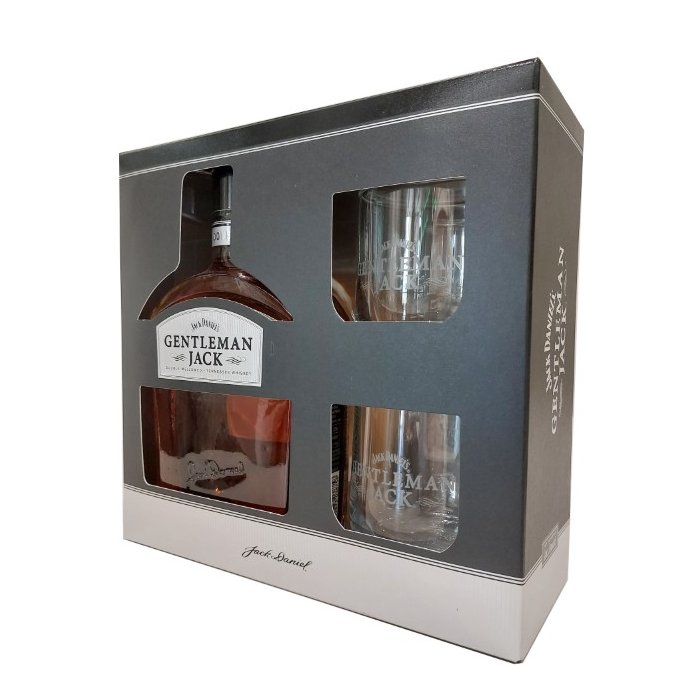 Whisky Jack Daniel's Gentleman Jack 40% 0,7L+2 poháre