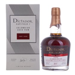 Rum Dictador Capitulo Uno Port Cask 2000 43% 0,7L