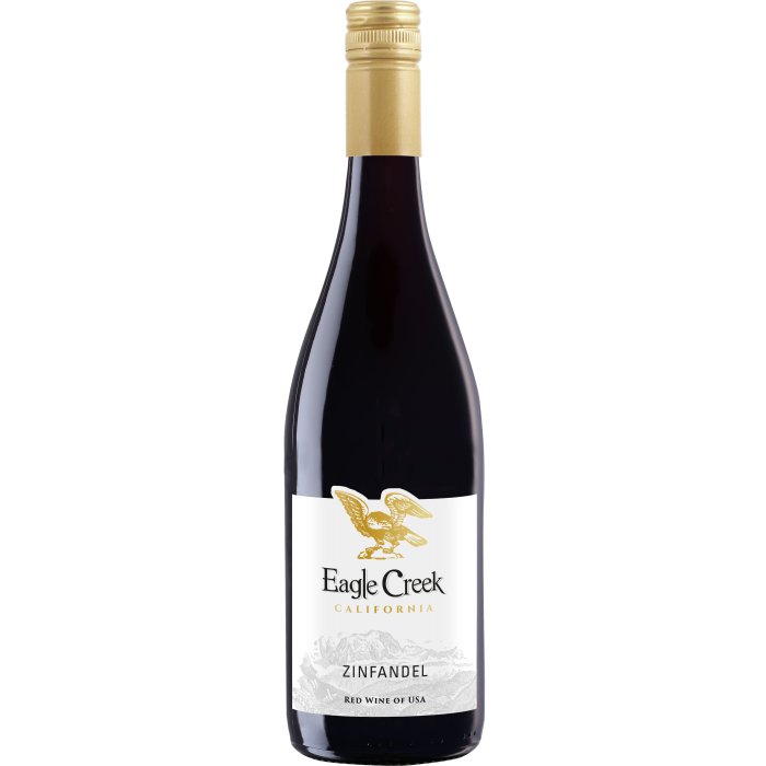 Víno Eagle Creek Zinfandel červené suché 0,75L