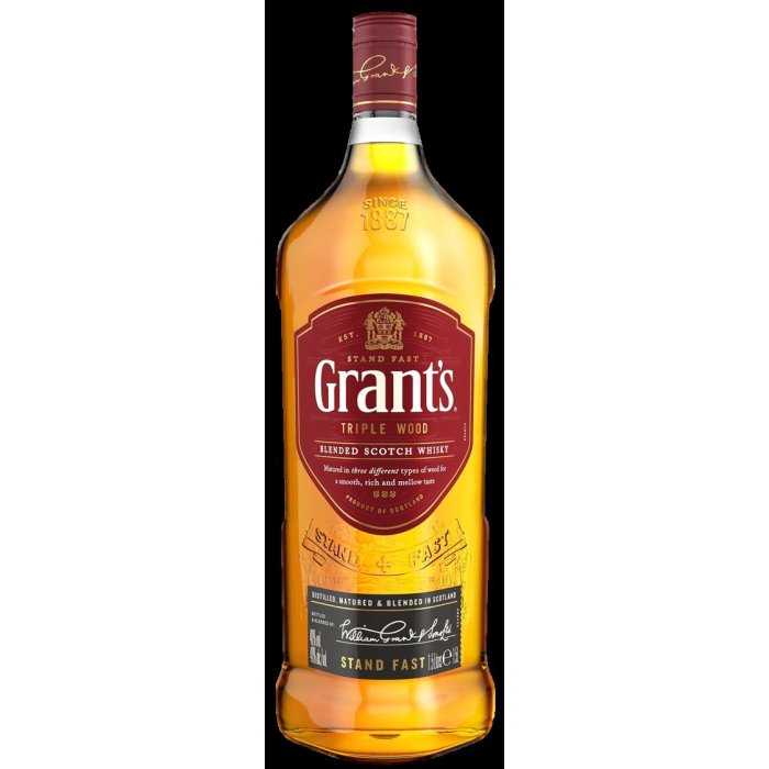 Whisky Grants Triple Wood 40% 1,5L