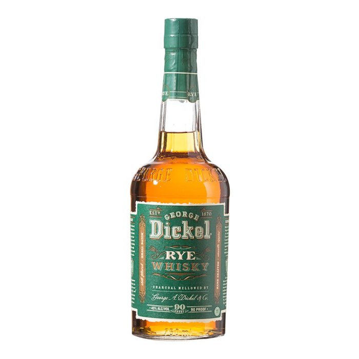 Whisky George Dickel Rye 45% 1L