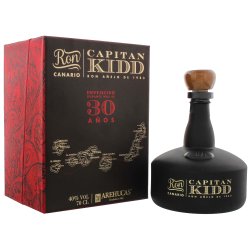 Rum Arehucas Rum Capitan Kidd 30y 40% 0,7L