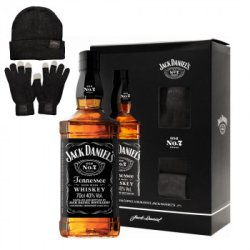 Whisky Jack Daniel's 40% 0,7L + čiapka a rukavice