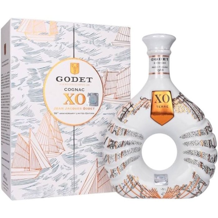 Cognac Godet  XO Terre 70th Anniversary Limited Edition 40% 0,7L