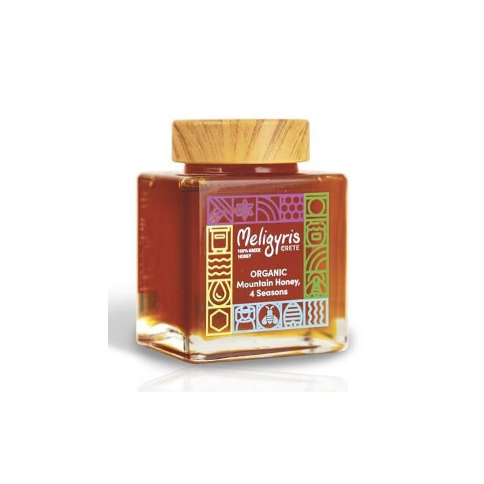 Grécky Bio med Meligyris 4 Seasons 280g