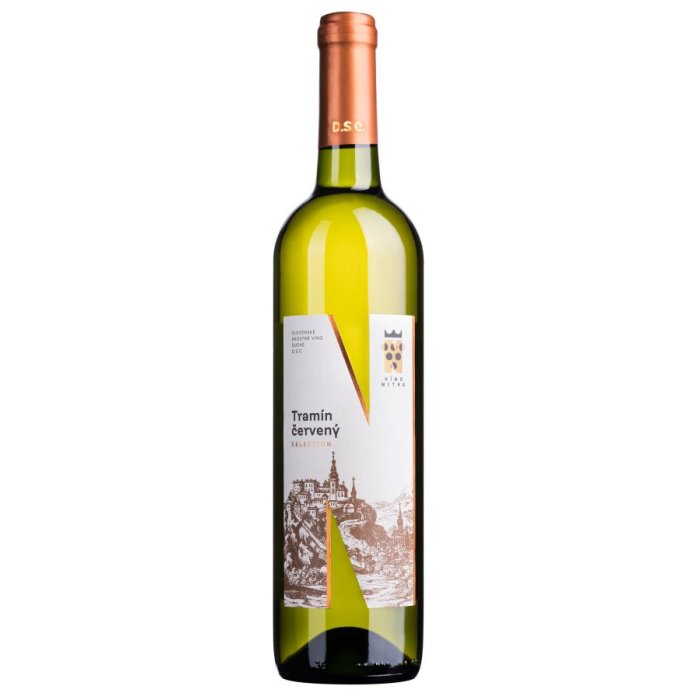 Víno Nitra Selection Tramín červený biele polosuché 0,75L