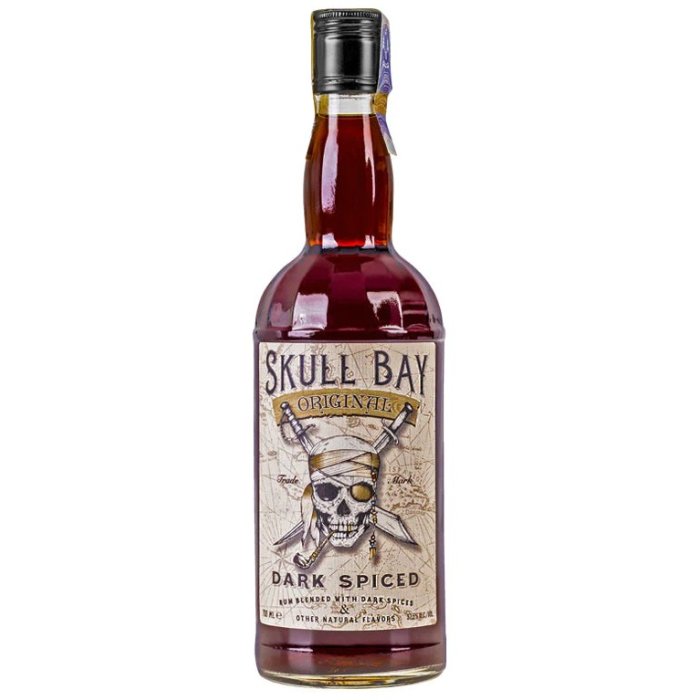 Rum Skull Bay Dark Spiced 37,5% 0,7L