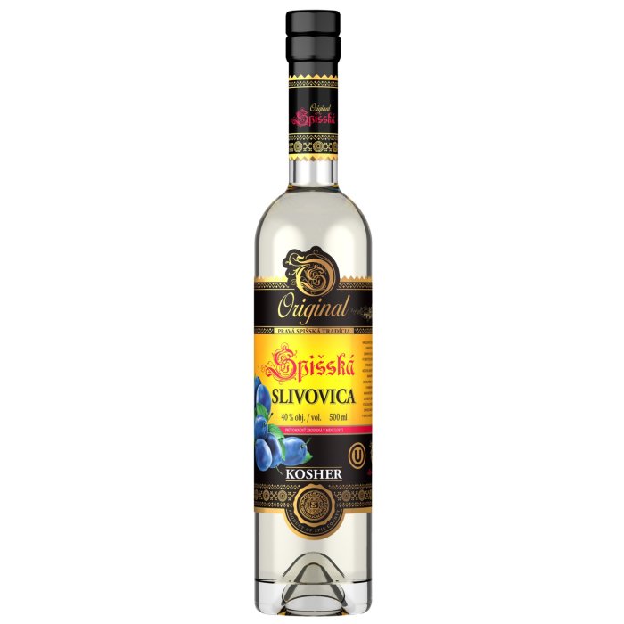 Spišská Slivovica Kosher 40% 0,5L