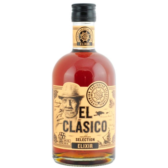 Rum El Clasico Elixír 30% 0,5L