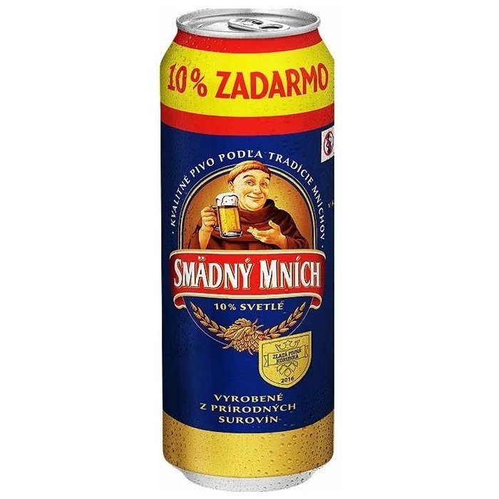 Pivo Smädný Mních 10% 0,5L