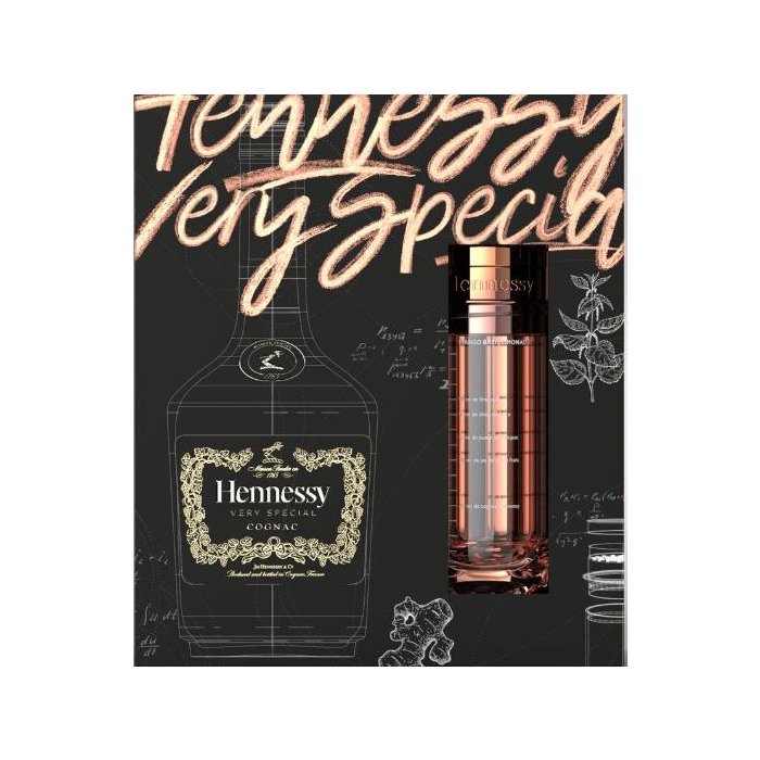 Cognac Hennessy VS 40% 0,7L + shaker