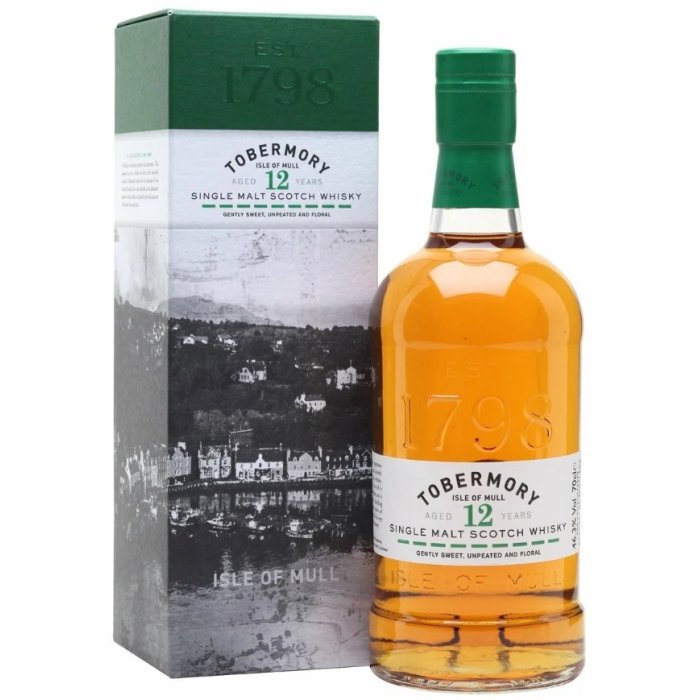 Whisky Tobermory 12y 46,3% 0,7L