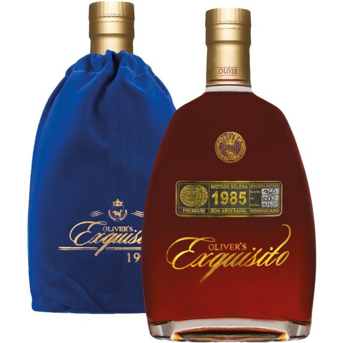 Rum Exquisito 1985 vo vrecku 40% 0,7L