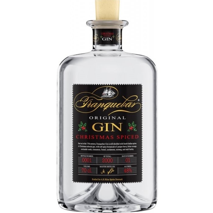 Gin Tranquebar Christmas Spiced 48% 0,7L