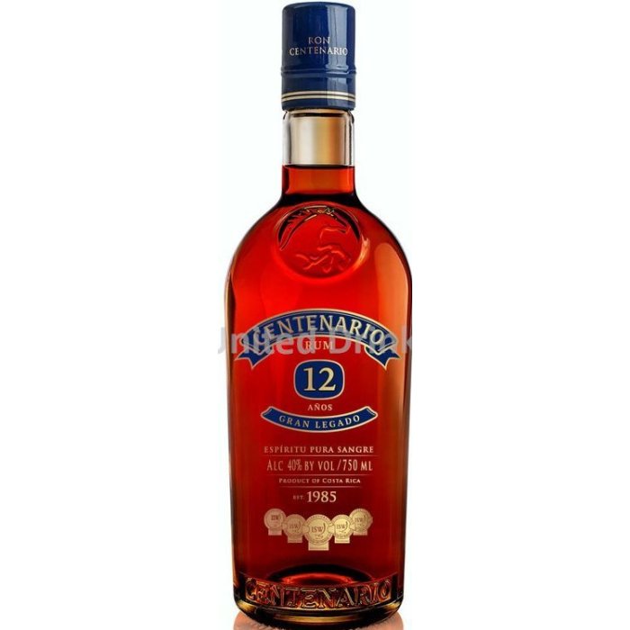 Rum Centenario 12Y Gran Legado 40% 0,7L