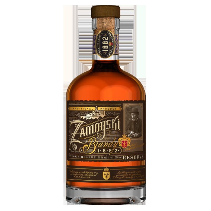 Brandy Zamoyski 40% 0,5L